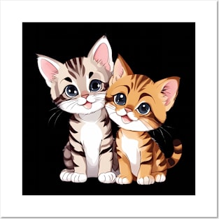 Baby Scottish Fold Cat Posters and Art